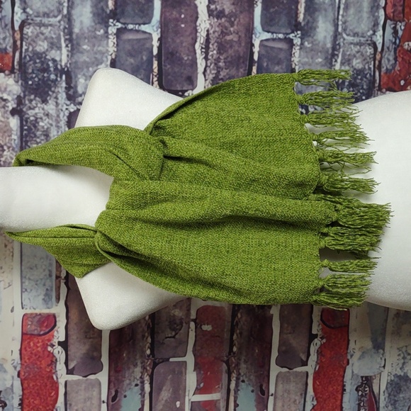 Chenille Fringed Scarf - Picture 2 of 3